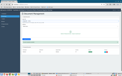 Hawke's AILCPH Document Management Dashboard